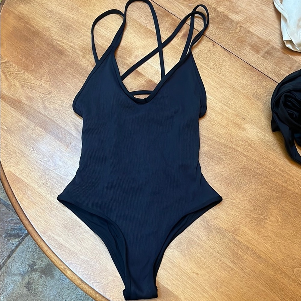 L*Space Dakota Black Swimsuit